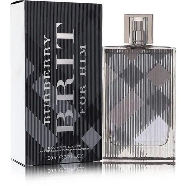Burberry Brit Cologne By Burberry for Men 3.4 Oz Eau De Toilette Spray