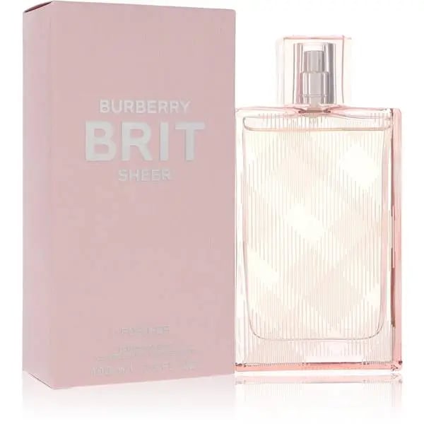 Burberry Brit Sheer Perfume By Burberry for Women 3.4 Oz Eau De Toilette Spray