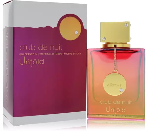 Armaf Club De Nuit Untold Perfume By Armaf for Men and Women 3.6 Oz Eau De Parfum Spray