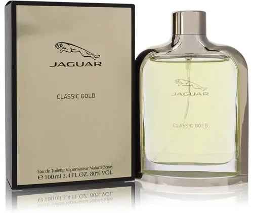 Jaguar Classic Gold Cologne By Jaguar for Men 3.4 Oz Eau De Toilette Spray